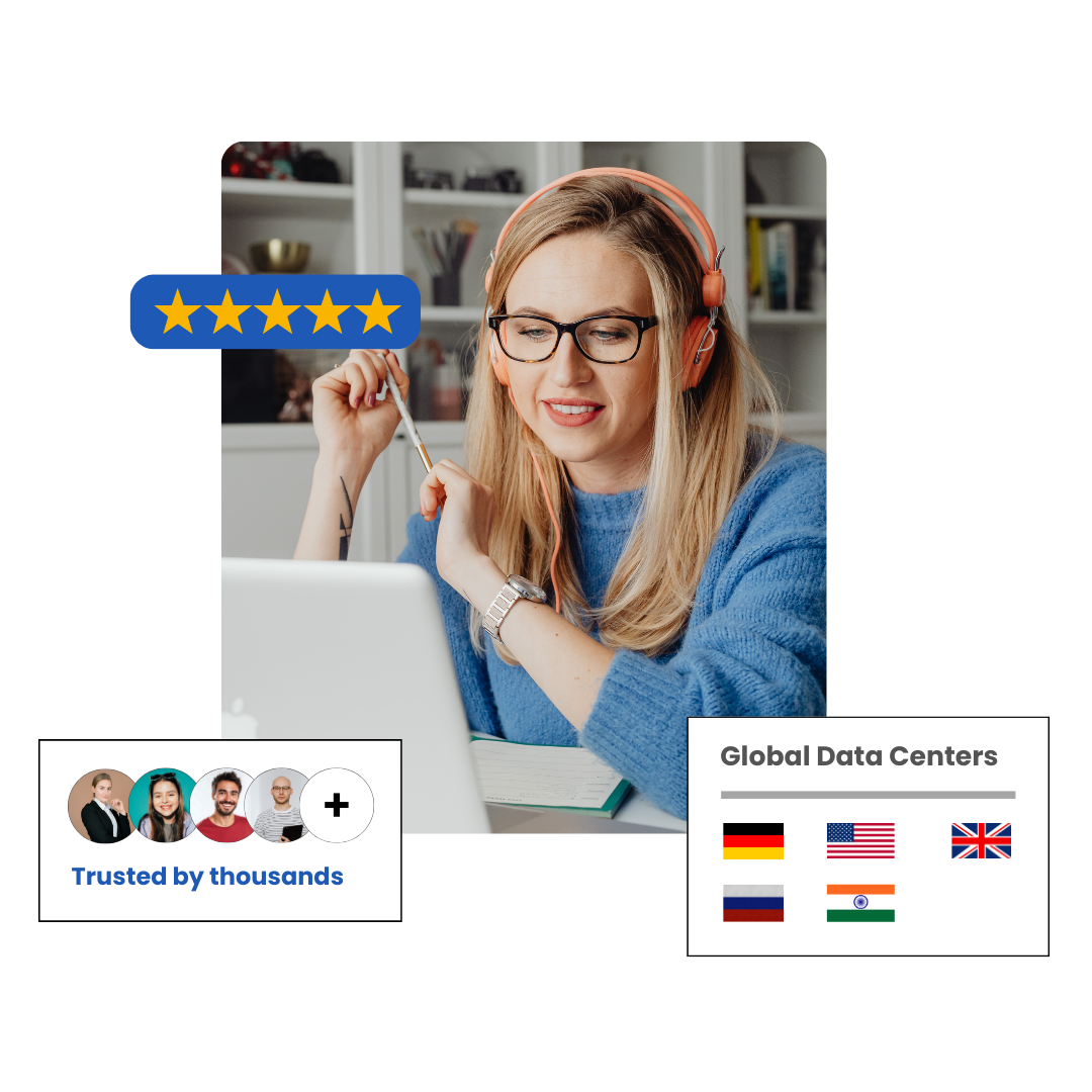 Cloud service illustration